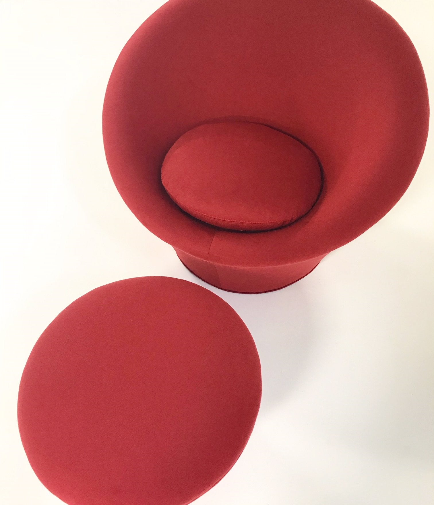 Pierre Paulin for Artifort Mushroom Chair in Loro Piana Cashmere