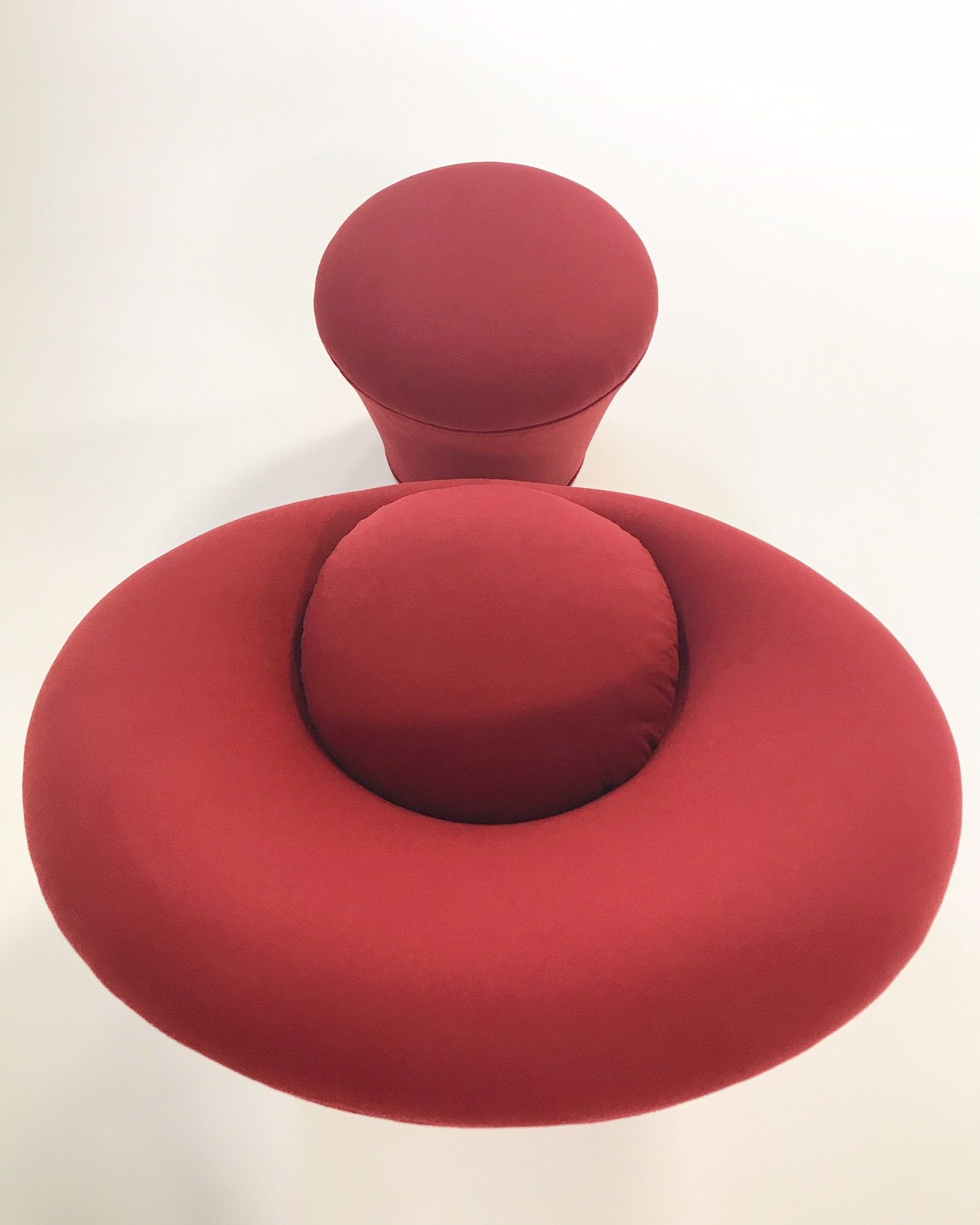 Pierre Paulin for Artifort Mushroom Chair in Loro Piana Cashmere