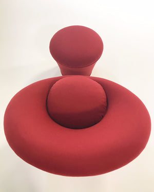 Pierre Paulin for Artifort Mushroom Chair in Loro Piana Cashmere