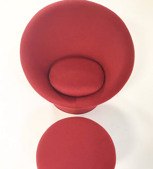 Pierre Paulin for Artifort Mushroom Chair in Loro Piana Cashmere