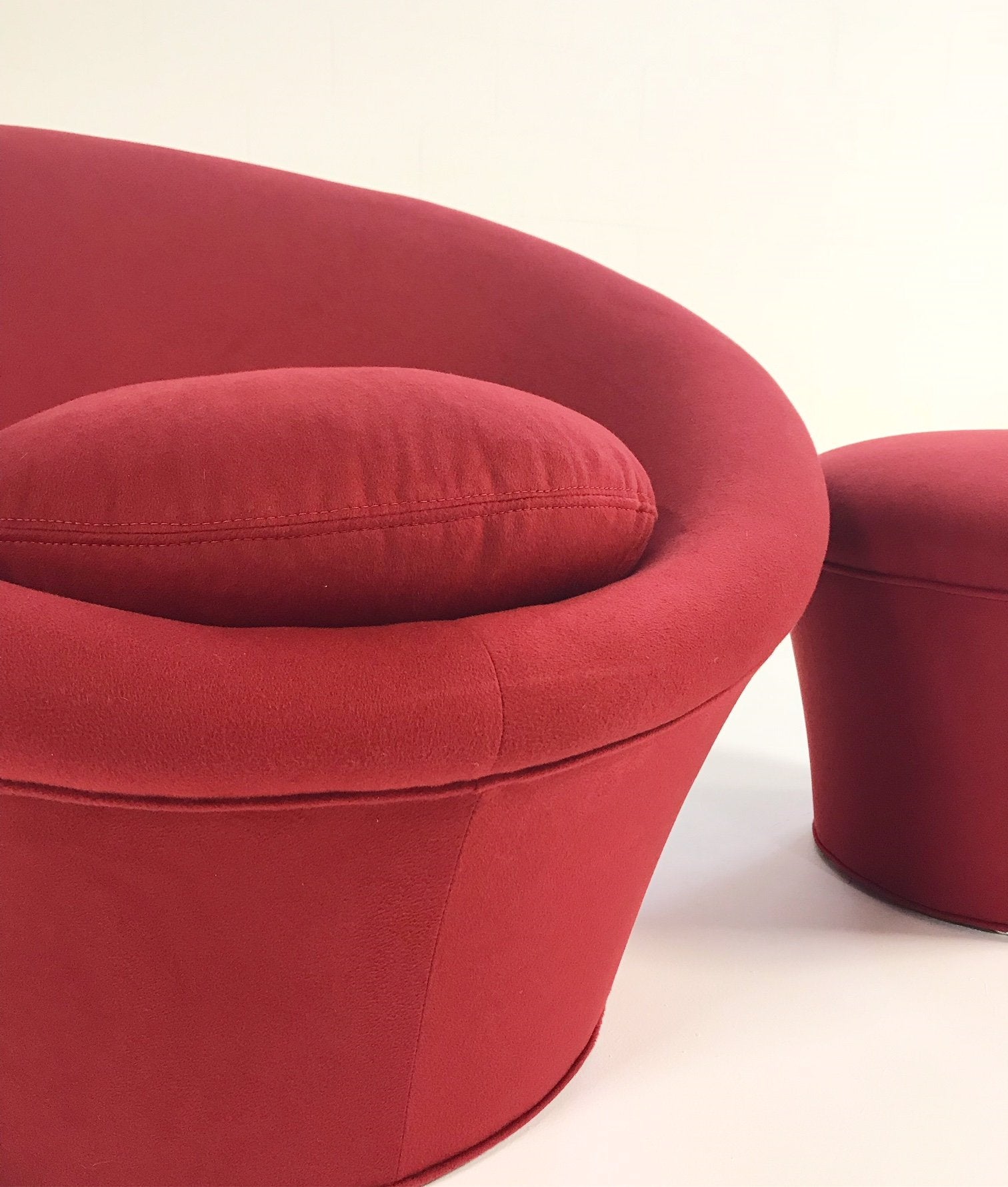 Pierre Paulin for Artifort Mushroom Chair in Loro Piana Cashmere