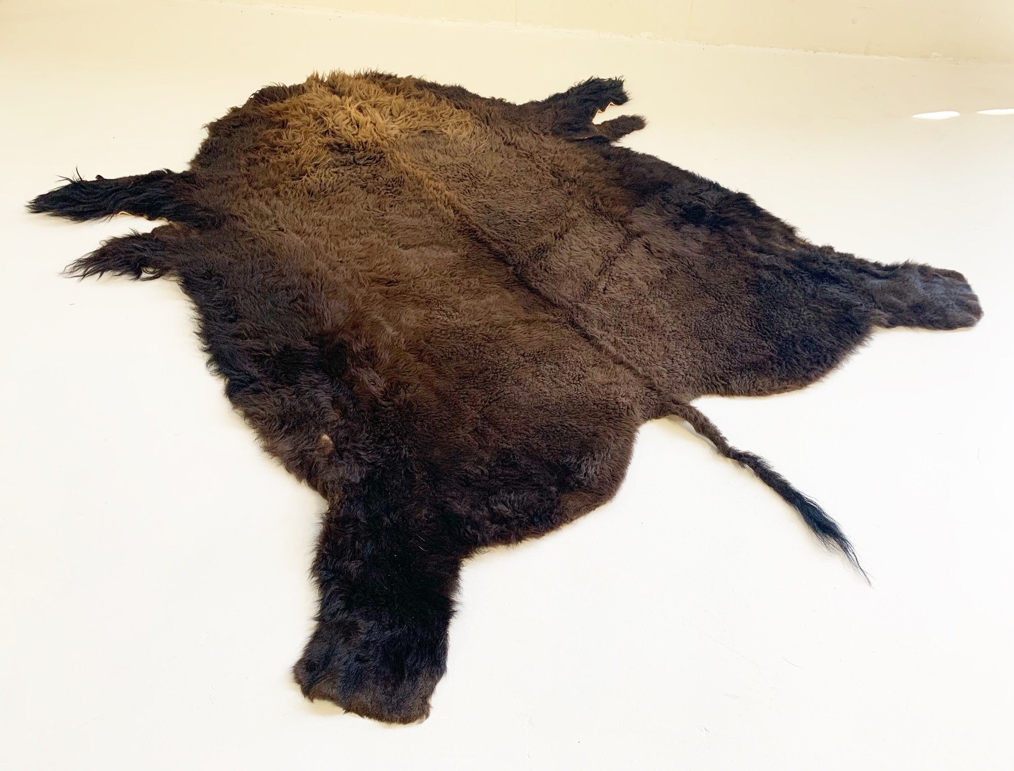 NORTH AMERICAN BISON HIDE RUG