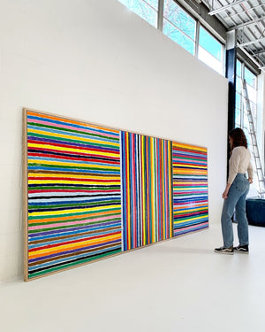 John O'Hara. Sardinia 3. 146.25x62"