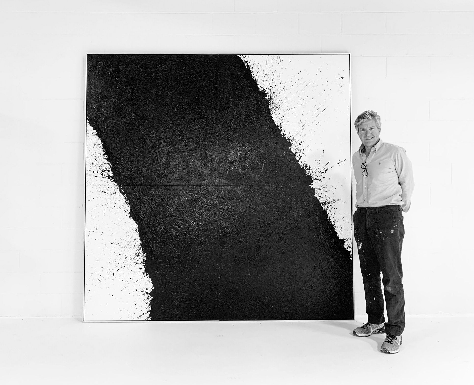 John O'Hara. Tar, 44. 97.5x97.5"