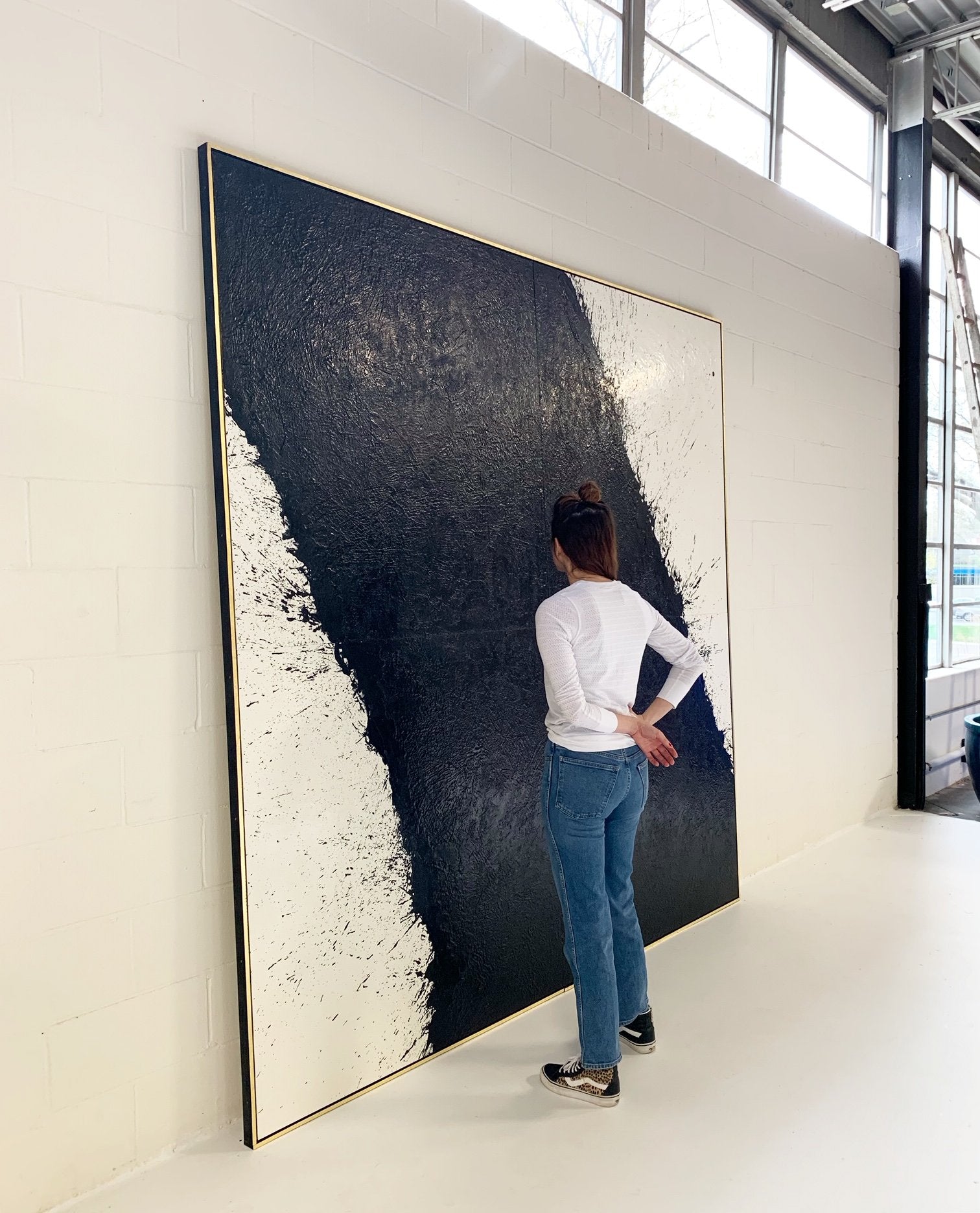John O'Hara. Tar, 44. 97.5x97.5"