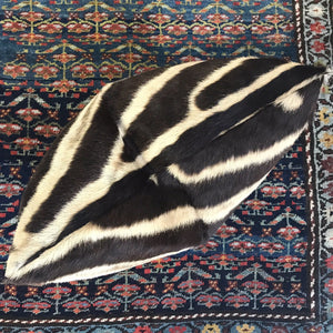 DOUBLE-SIDED ZEBRA HIDE PILLOW, NO. 302