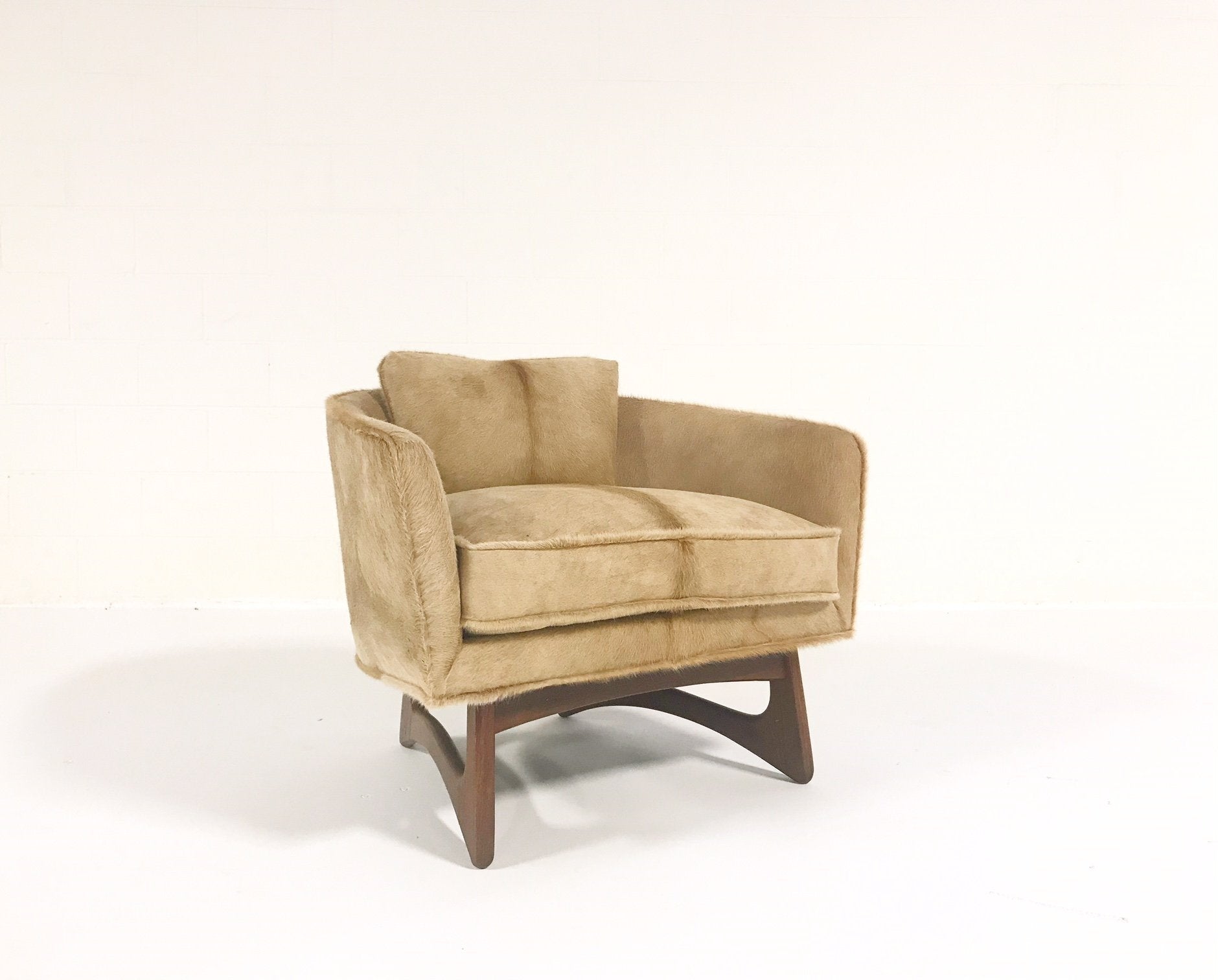Adrian Pearsall for Craft Associates Lounge Chair in Brazilian Cowhide