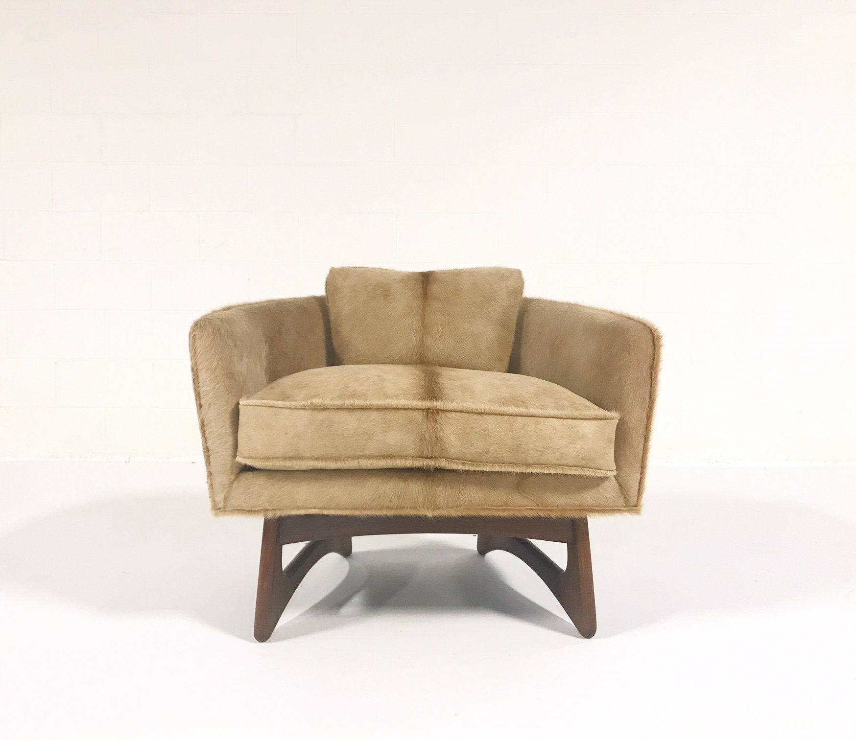 Adrian Pearsall for Craft Associates Lounge Chair in Brazilian Cowhide