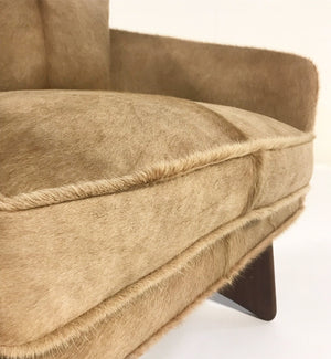 Adrian Pearsall for Craft Associates Lounge Chair in Brazilian Cowhide
