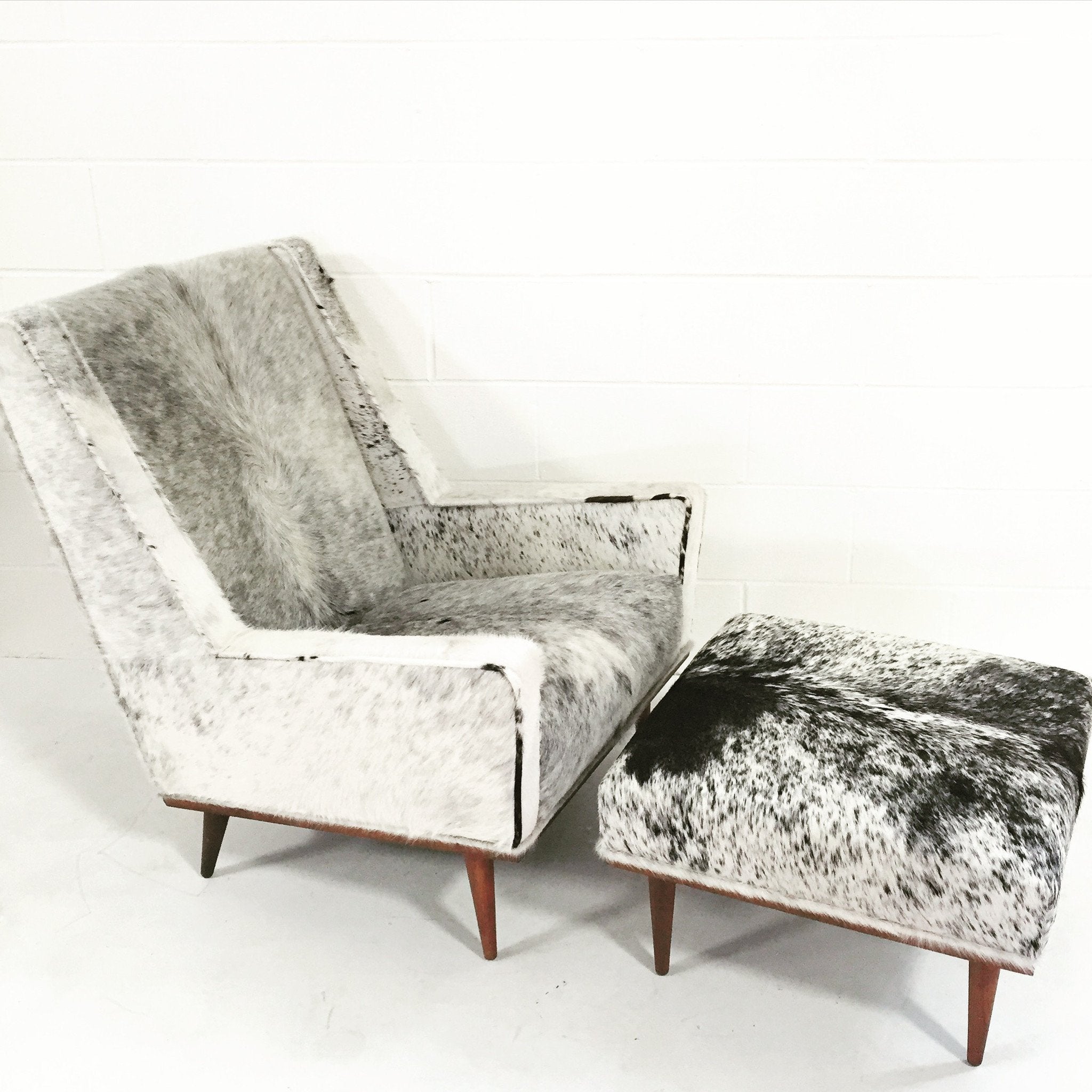 Milo Baughman Chair & Ottoman