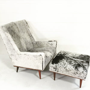 Milo Baughman Chair & Ottoman