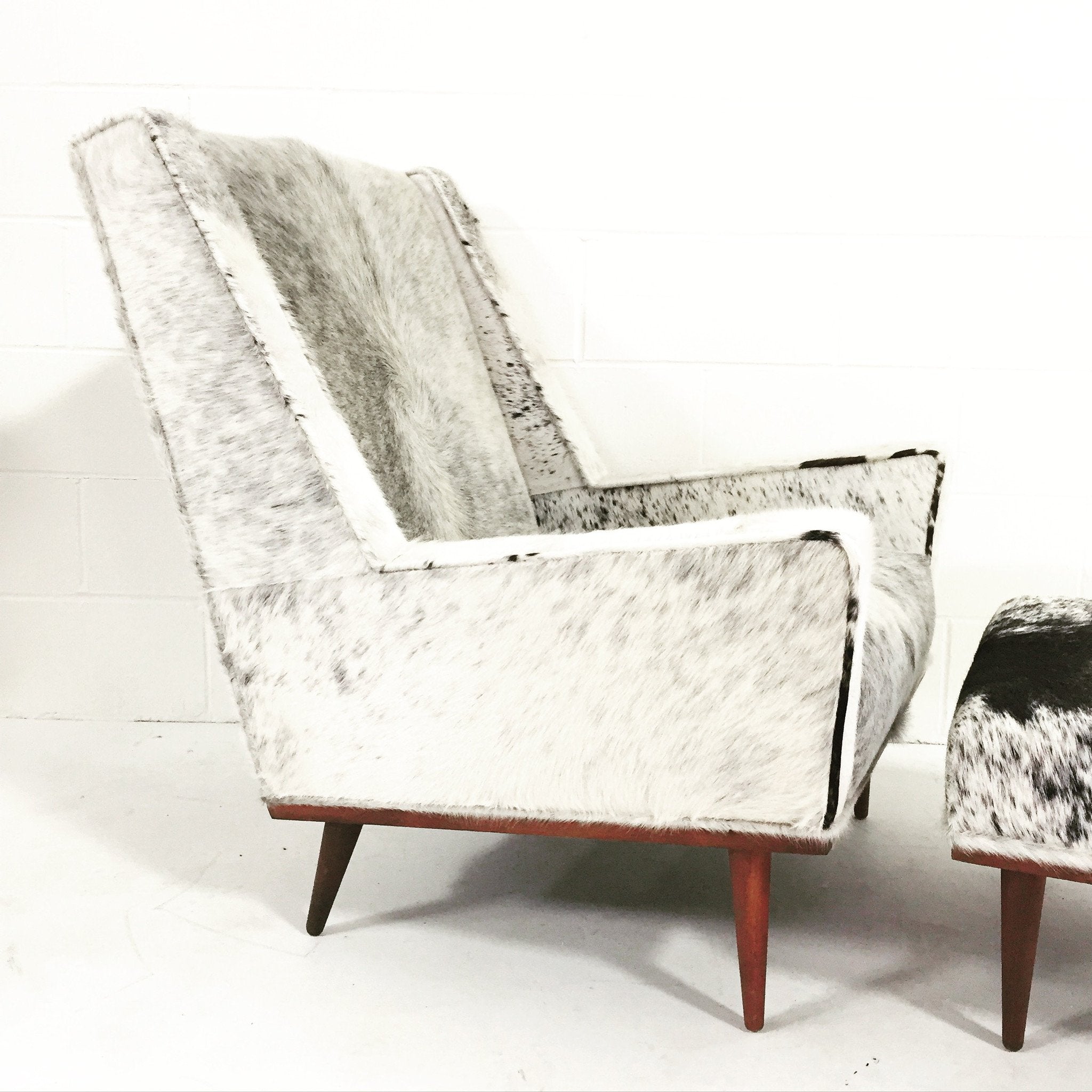 Milo Baughman Chair & Ottoman