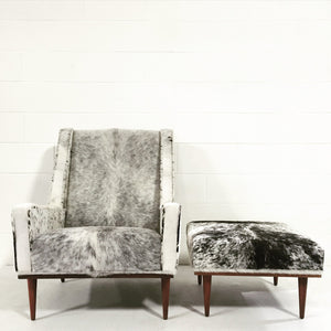 Milo Baughman Chair & Ottoman