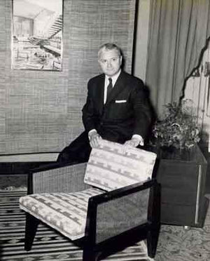Edward Wormley for Dunbar Armchairs Model 5513 in Sheepskin