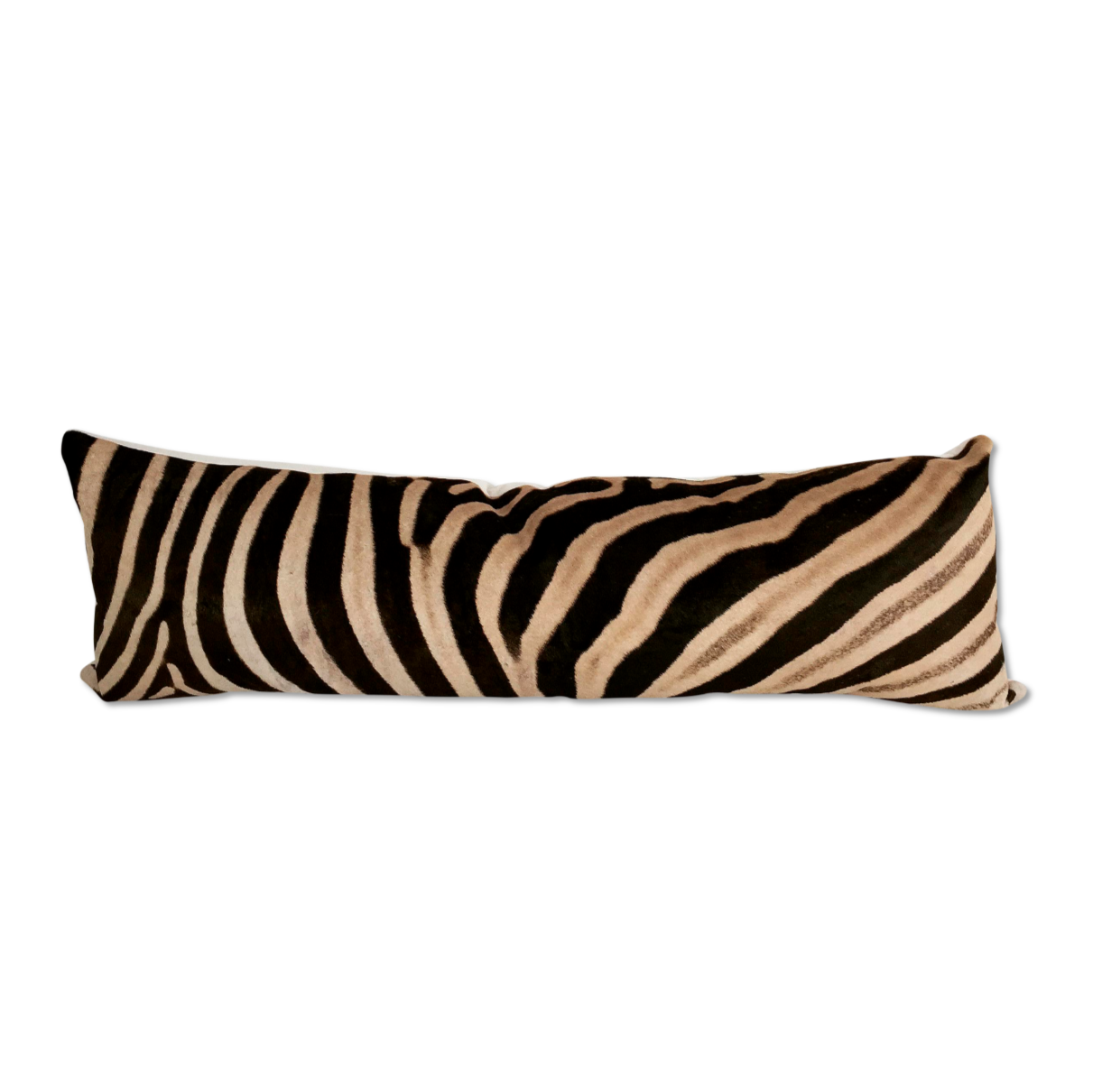 Luxury King Zebra Hide Pillow