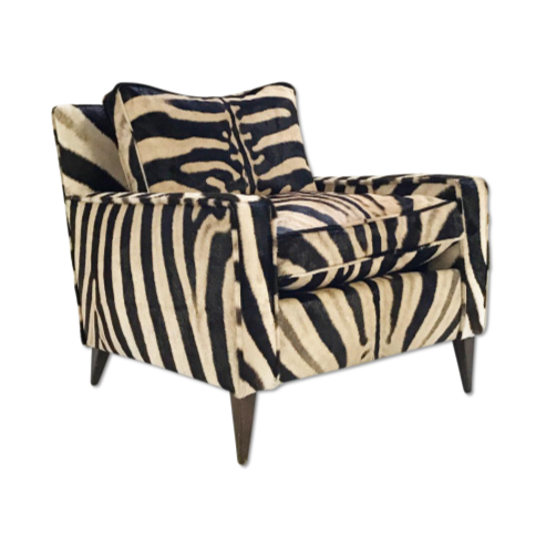 Paul McCobb for Craft Lounge Chair in Zebra Hide