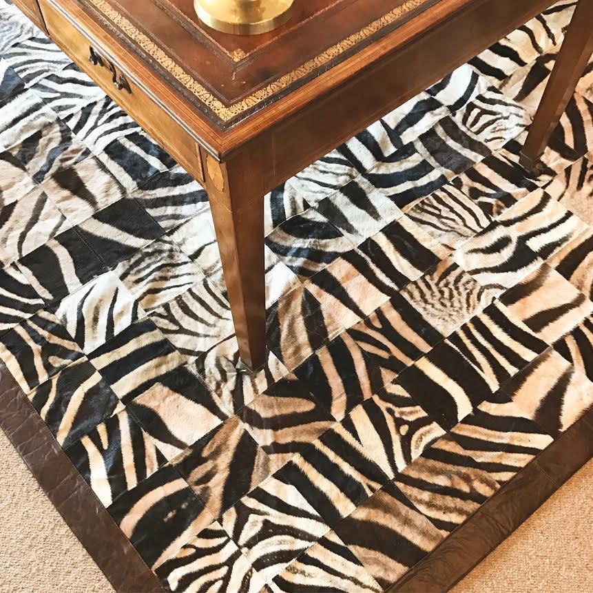 ZEBRA AREA RUG - Mosaic No. 221