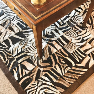 ZEBRA AREA RUG - Mosaic No. 221