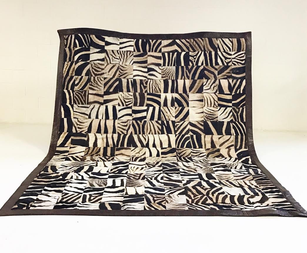 ZEBRA AREA RUG - Mosaic No. 221