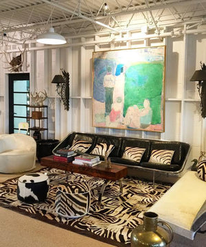 ZEBRA AREA RUG - Mosaic No. 221