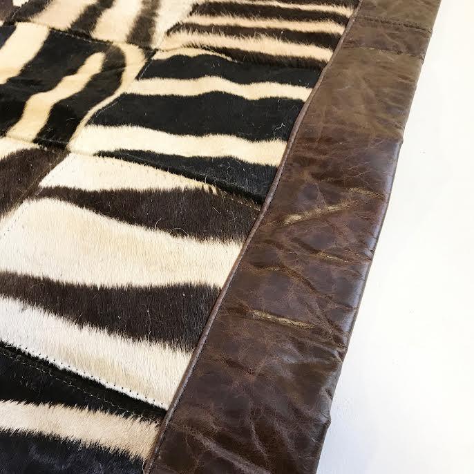ZEBRA AREA RUG - Mosaic No. 221