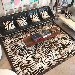 ZEBRA AREA RUG - Mosaic No. 221