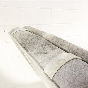 Adrian Pearsall Wave Chaise Lounge in Brazilian Cowhide