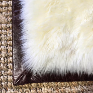 Luxurious Sheepskin Area Rug - 9 x 9.5 feet