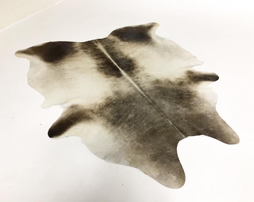 SALT & PEPPER COWHIDE RUG - BOSSIER