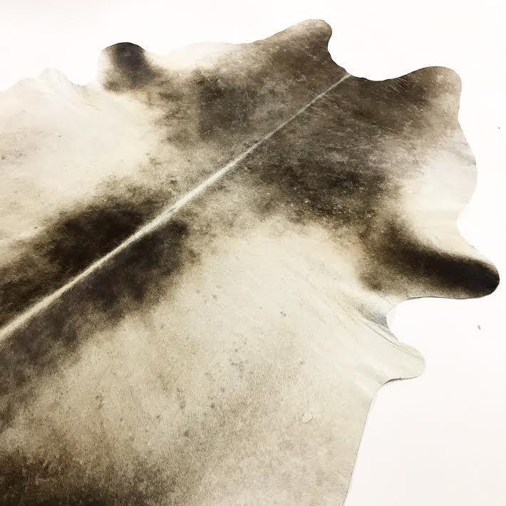 SALT & PEPPER COWHIDE RUG - BOSSIER
