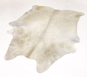 IVORY COWHIDE RUG - SUSSEX