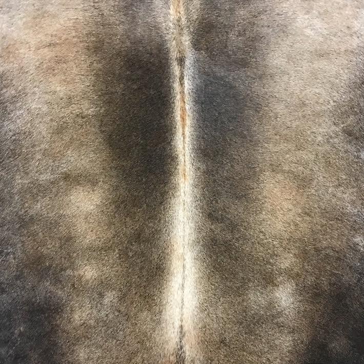 SALT & PEPPER COWHIDE RUG - DARKE