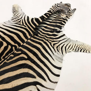 ZEBRA HIDE RUG - Sweet Grass