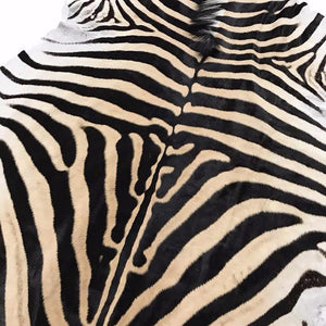 ZEBRA HIDE RUG - Sweet Grass
