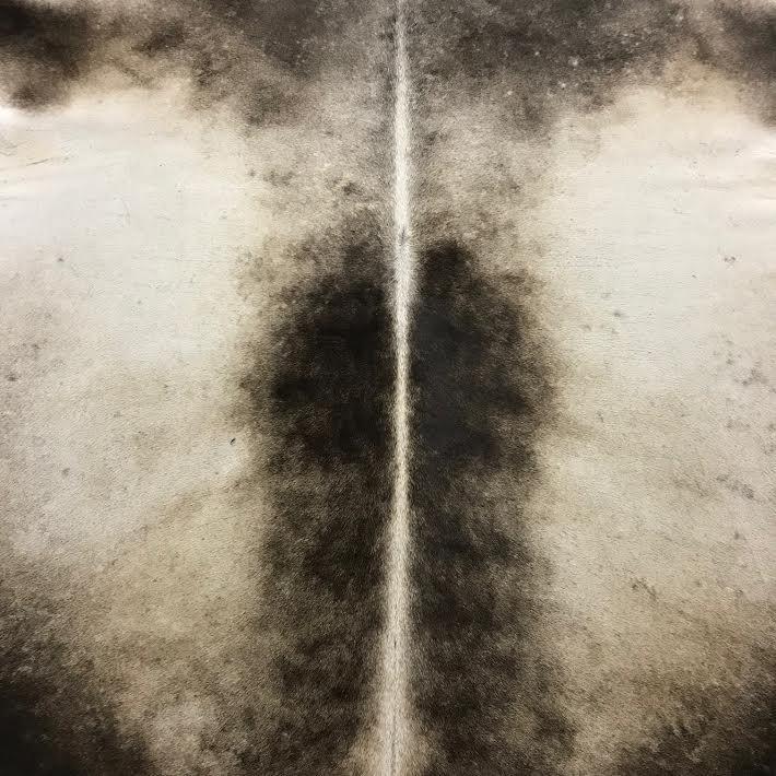 SALT & PEPPER COWHIDE RUG - BOSSIER